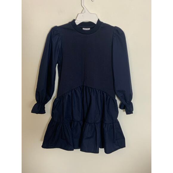 Pleat Cece Dress NWT Navy size 7 - Picture 1 of 4